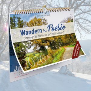 Kalender 2026 Wandern ist Poesie